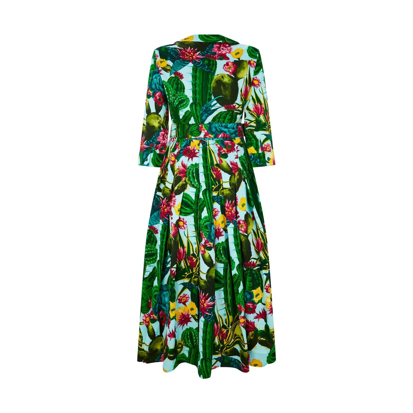 Audrey Tropical Cactus Dress