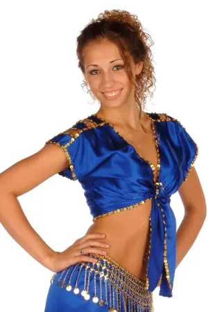 Belly Dance Satin Choli Top| LEVEL BEST