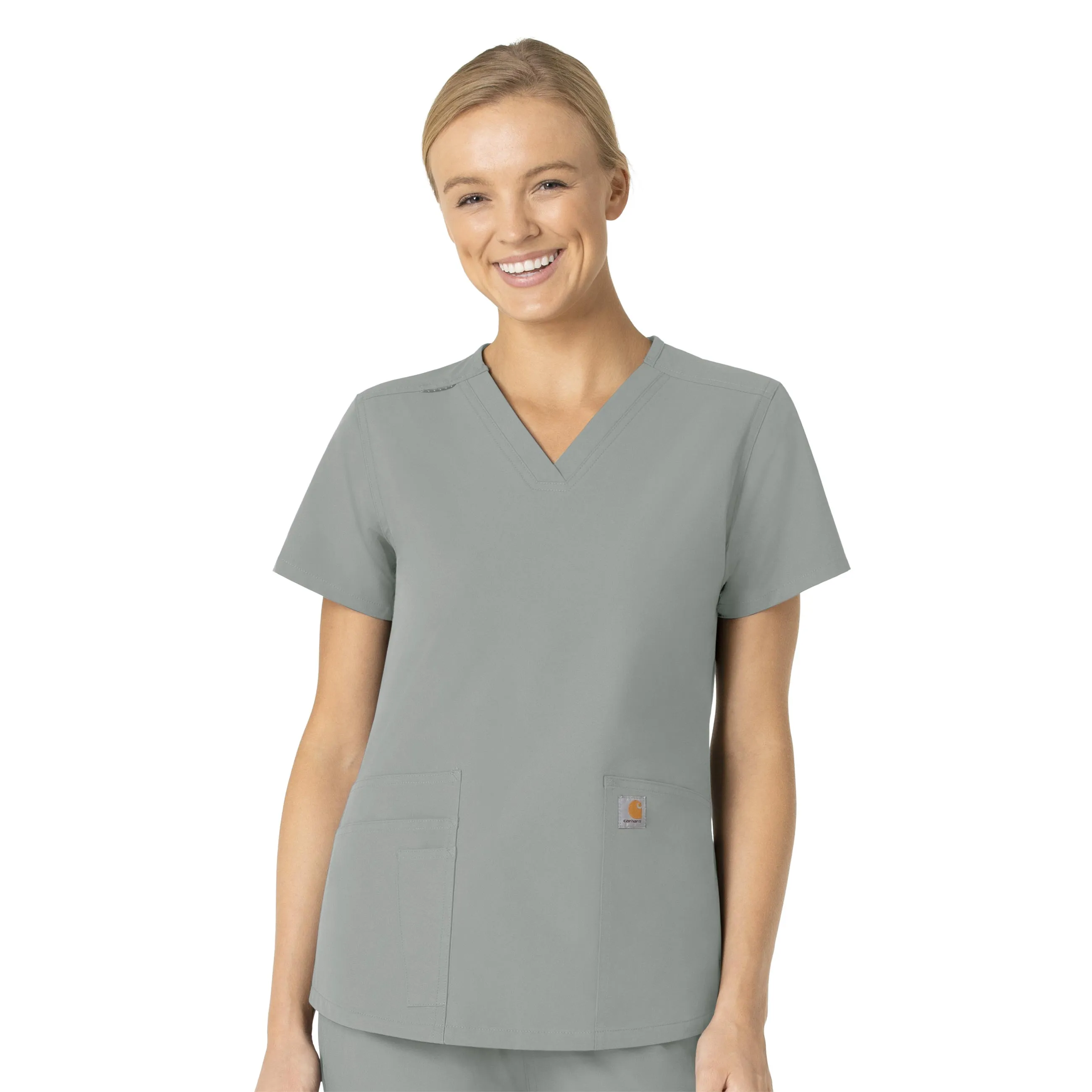 Carhartt Force Essentials Women's V-Neck Scrub Top C12113