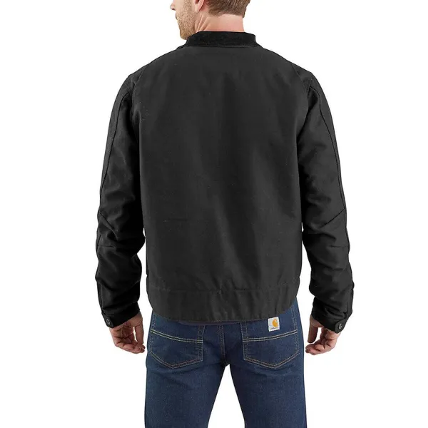 Carhartt Relaxed Fit Duck Detroit Jacket - Black