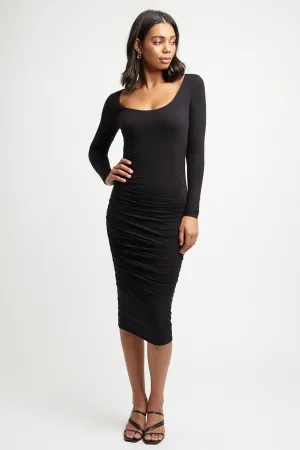 Celia Long Sleeve Midi Dress