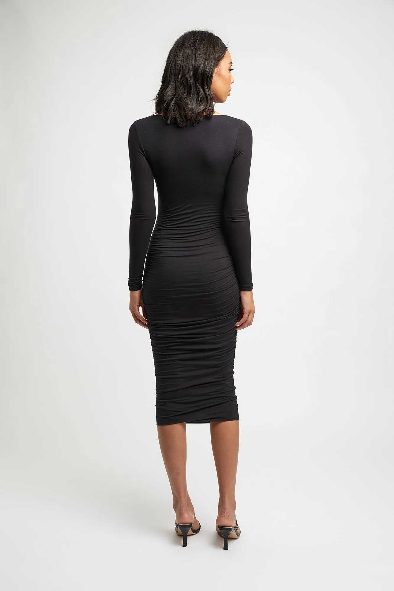 Celia Long Sleeve Midi Dress