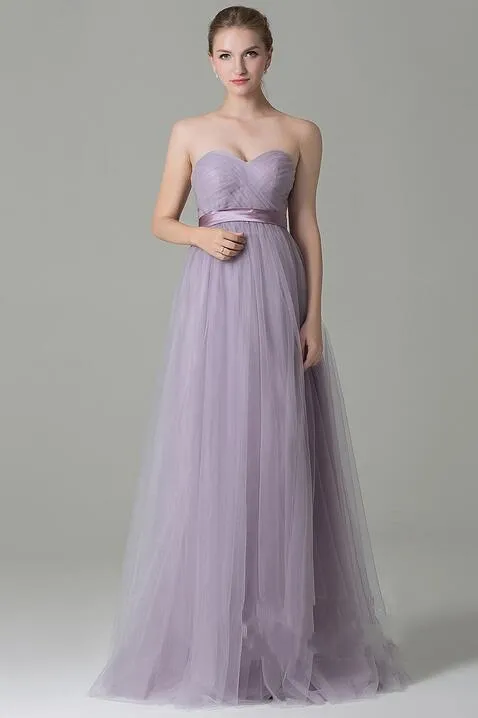 Chiffon Convertible Dress Curve 8 Styles Mix and Match Bridesmaid Dress