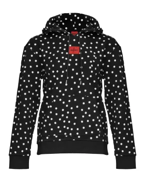 Dasara Polka Dot Hoodie