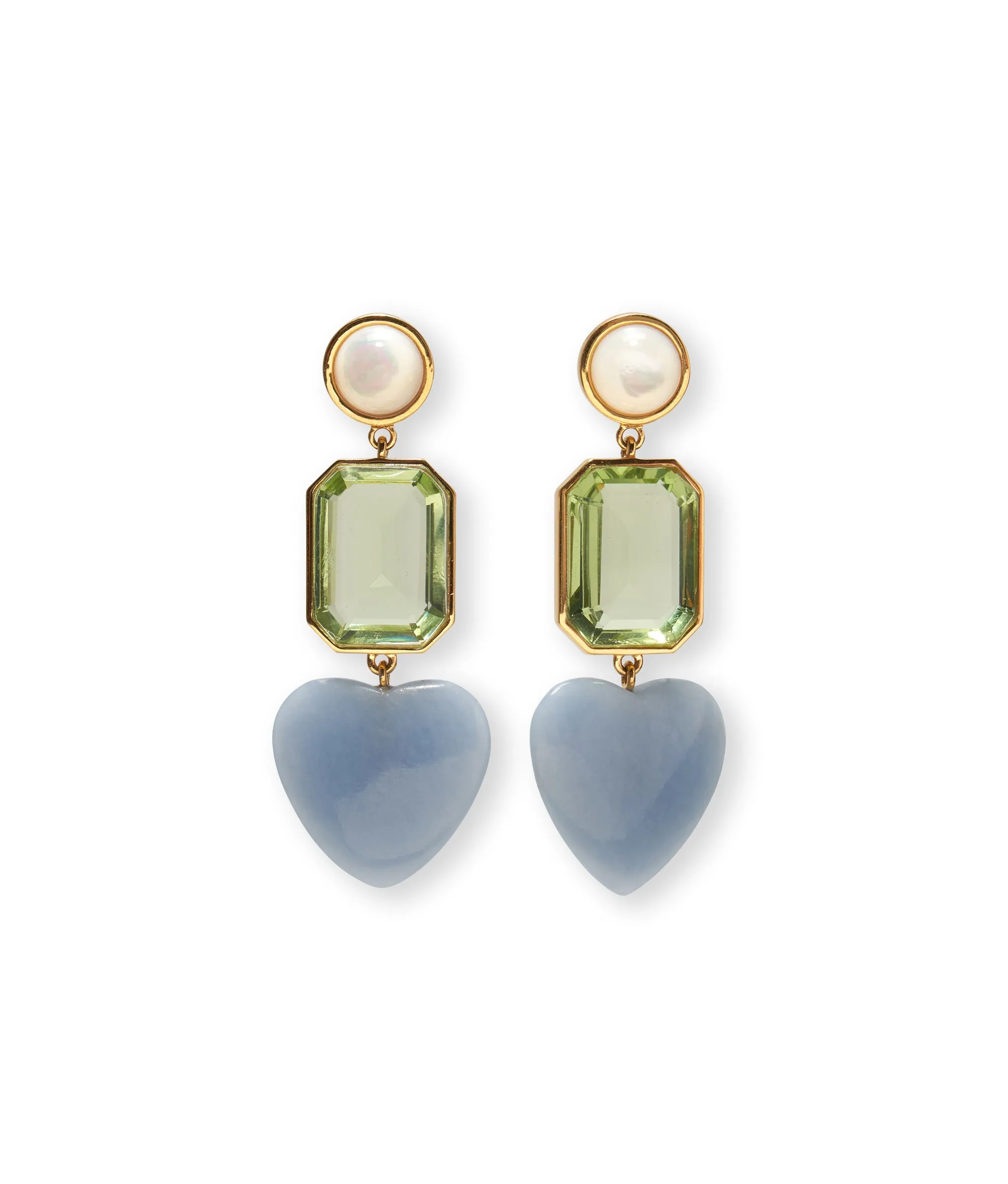 Demy Earrings in Azul