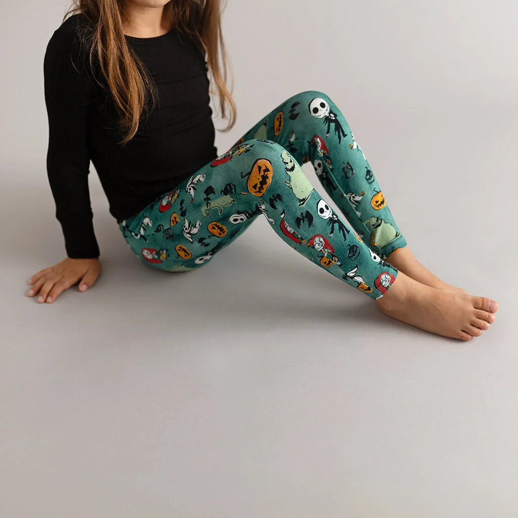 Disney The Nightmare Before Christmas Inky Winter Leggings