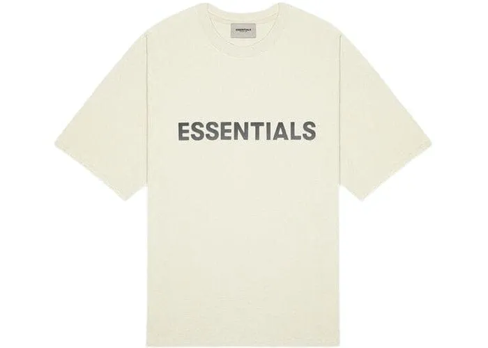 ESSENTIALS FOG 3D SILICON T-SHIRT BUTTERCREAM