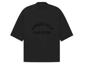 ESSENTIALS FOG BONDED T-SHIRT BLACK