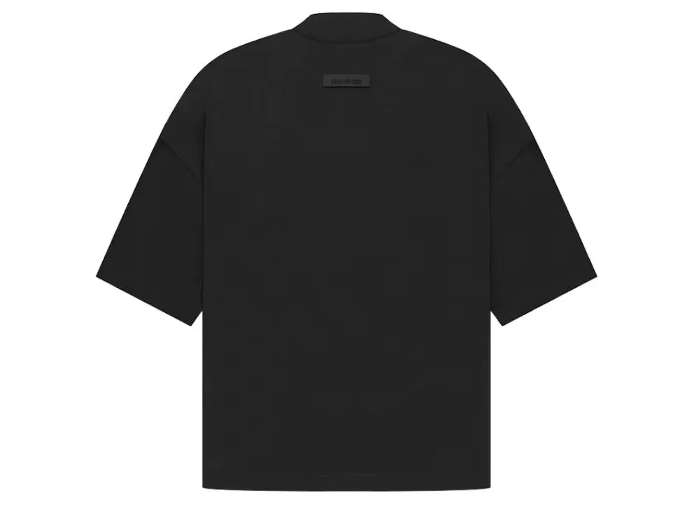 ESSENTIALS FOG BONDED T-SHIRT BLACK