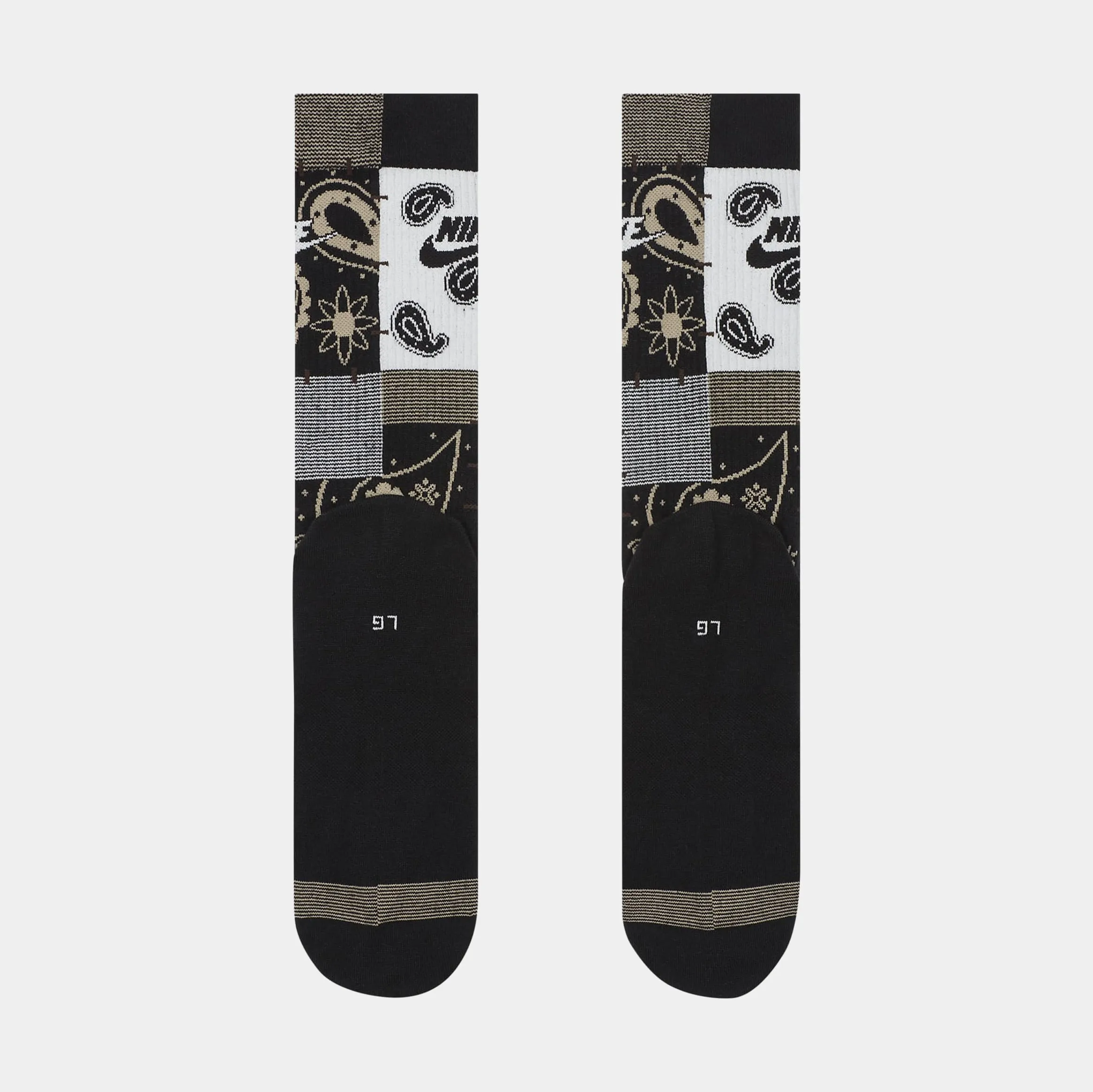 Everyday Essentials Crew Mens Socks (Black)