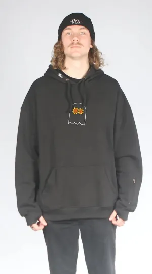 I Ride Sideways DWR Oversized Fit Hoodie Layers Black