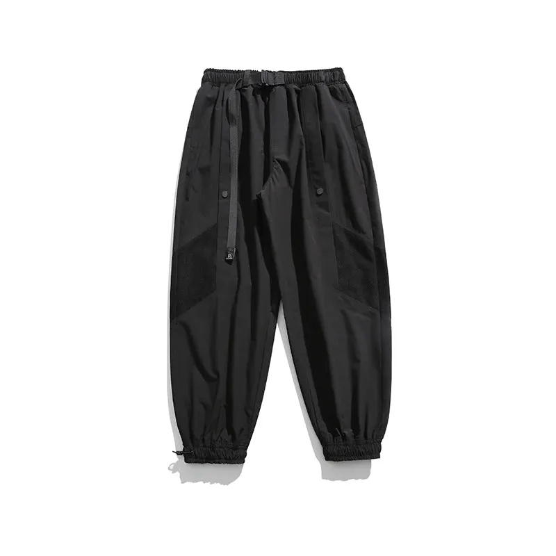 Japanese Streetwear Baggy Cargo Pants Men Clothing Casual Harem Trousers