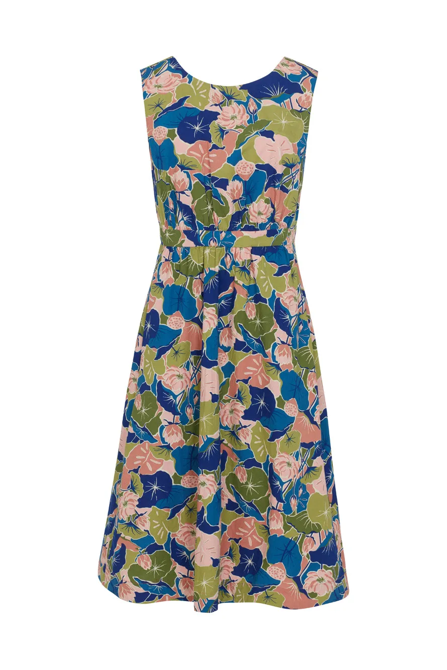 Lucy Lotus Flower Dress