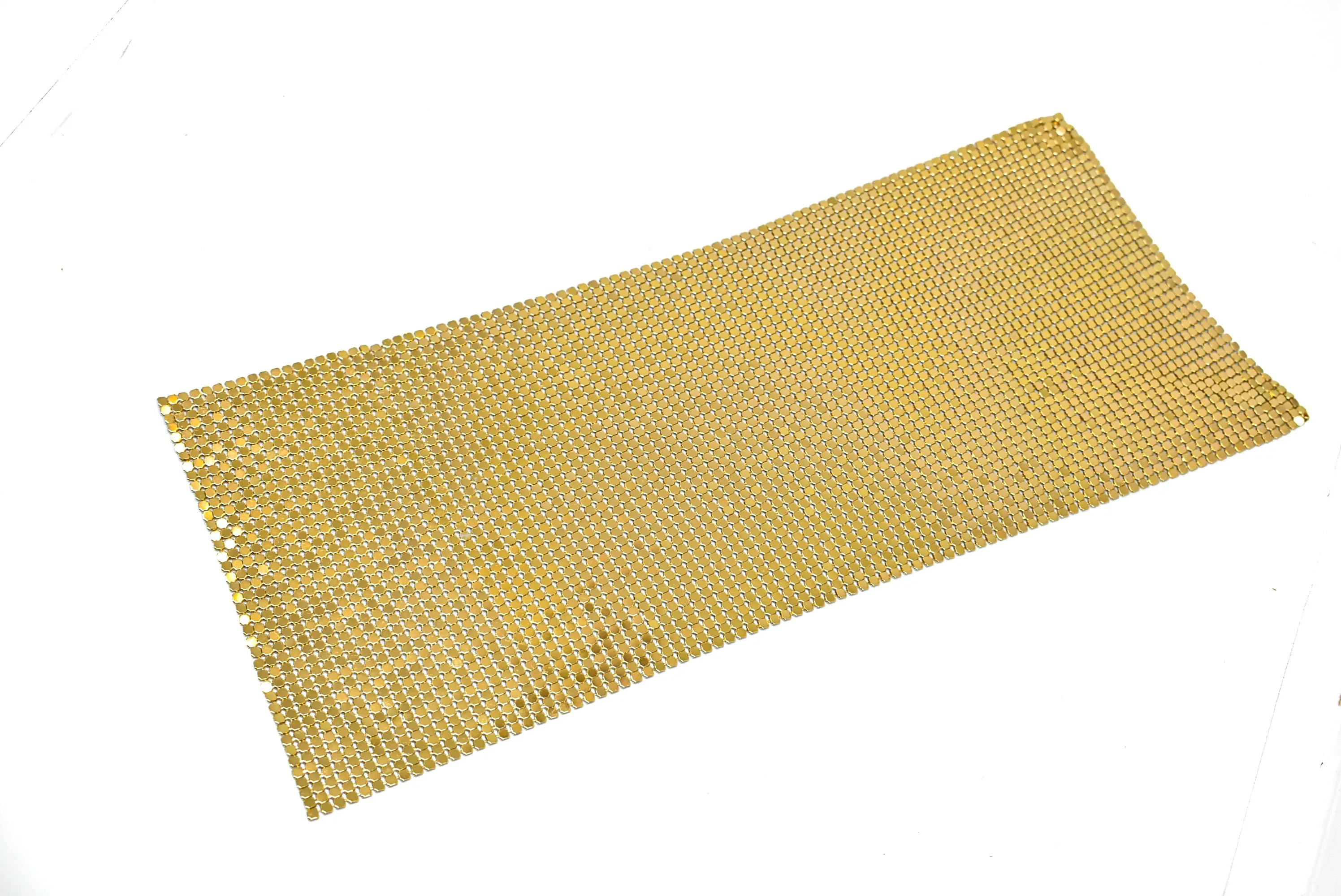 Metal Mesh Fabric 11" x 5"  - 1 Piece