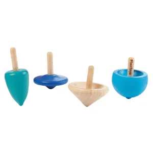 Mini Spinning Tops Set