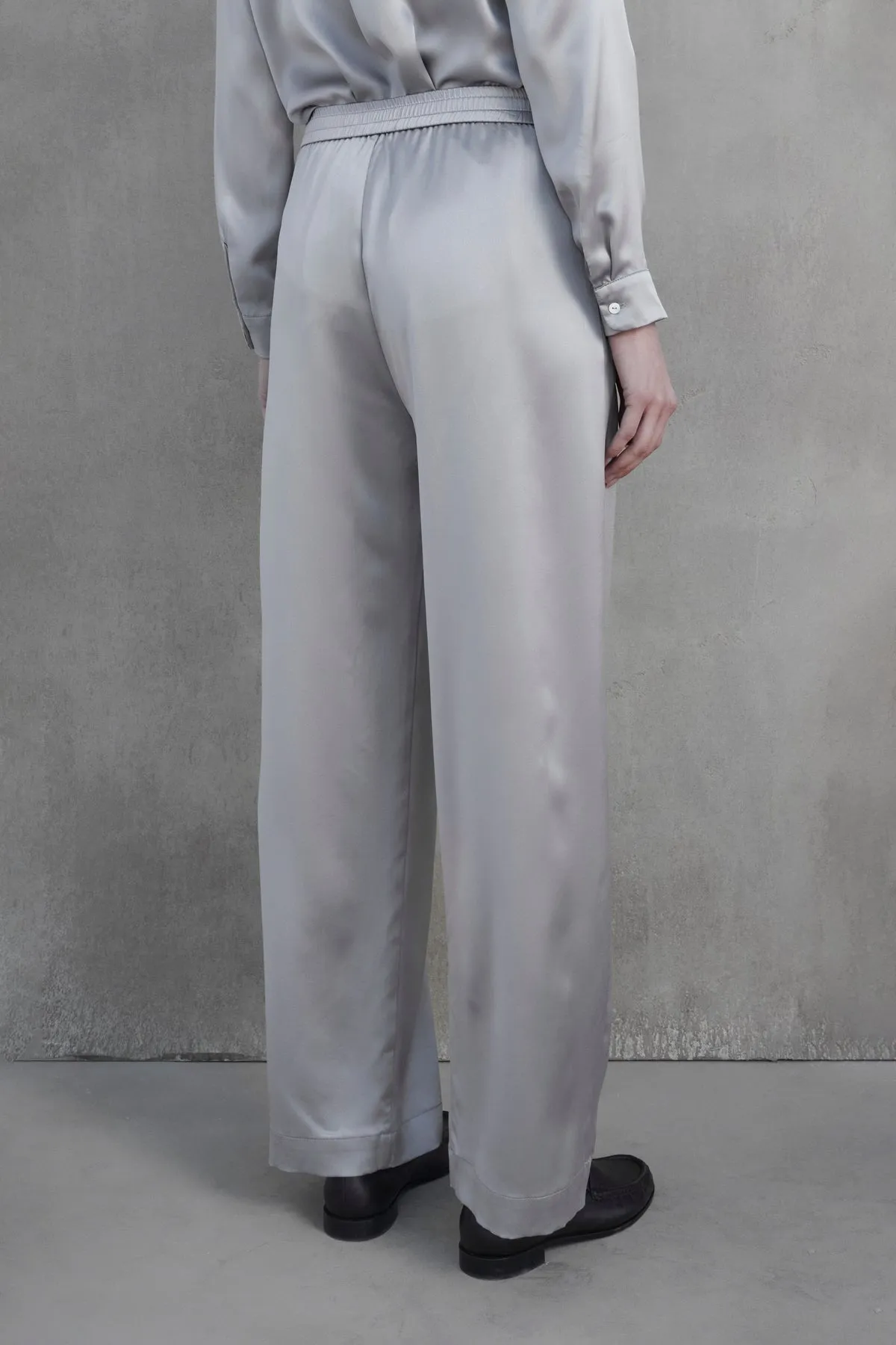 MODESTO SILK CHARMEUSE PANT