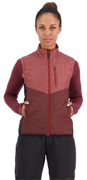 Mons Royale Neve Wool Insulation Vest Womens Slow Bake