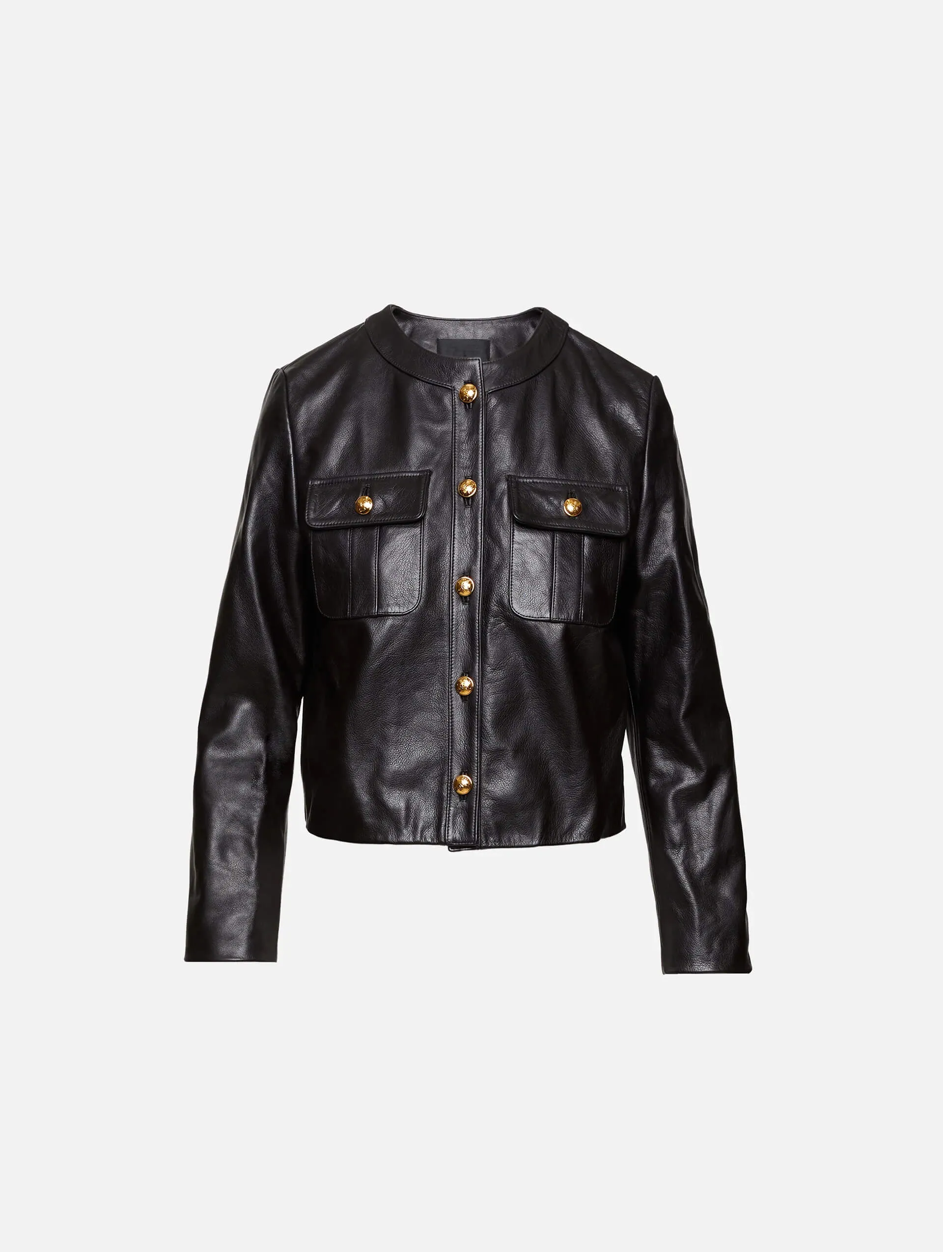 Nili Lotan - Kitra Leather Jacket in Black