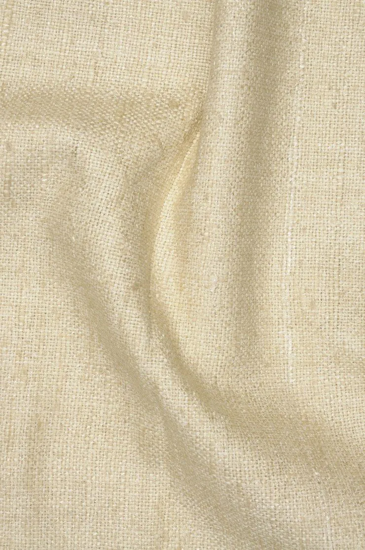 Pebble Silk Linen (Matka) Fabric