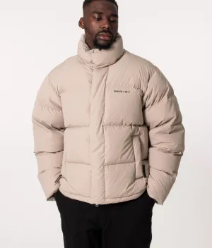 Relaxed Fit Halo Down Jacket