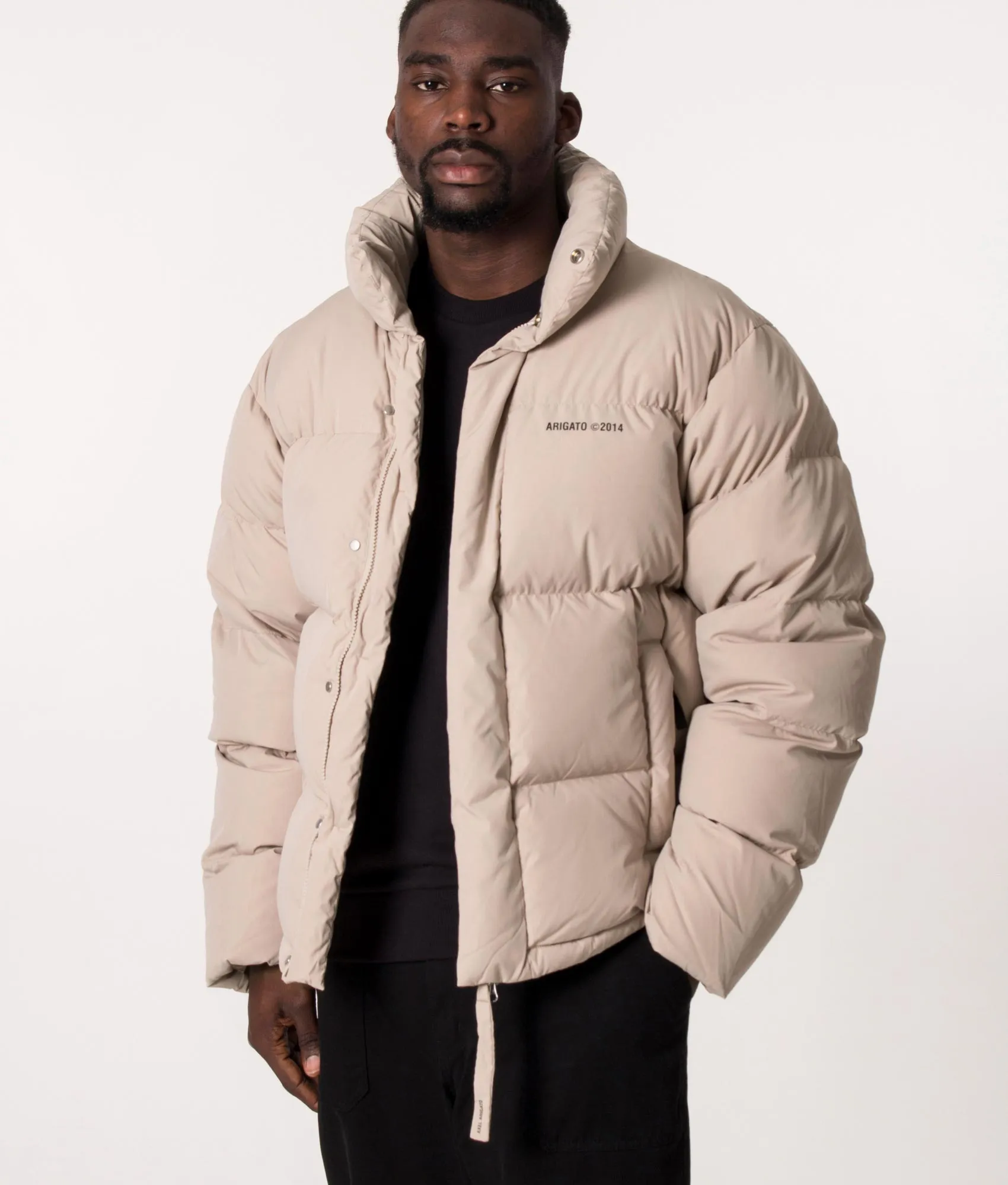 Relaxed Fit Halo Down Jacket