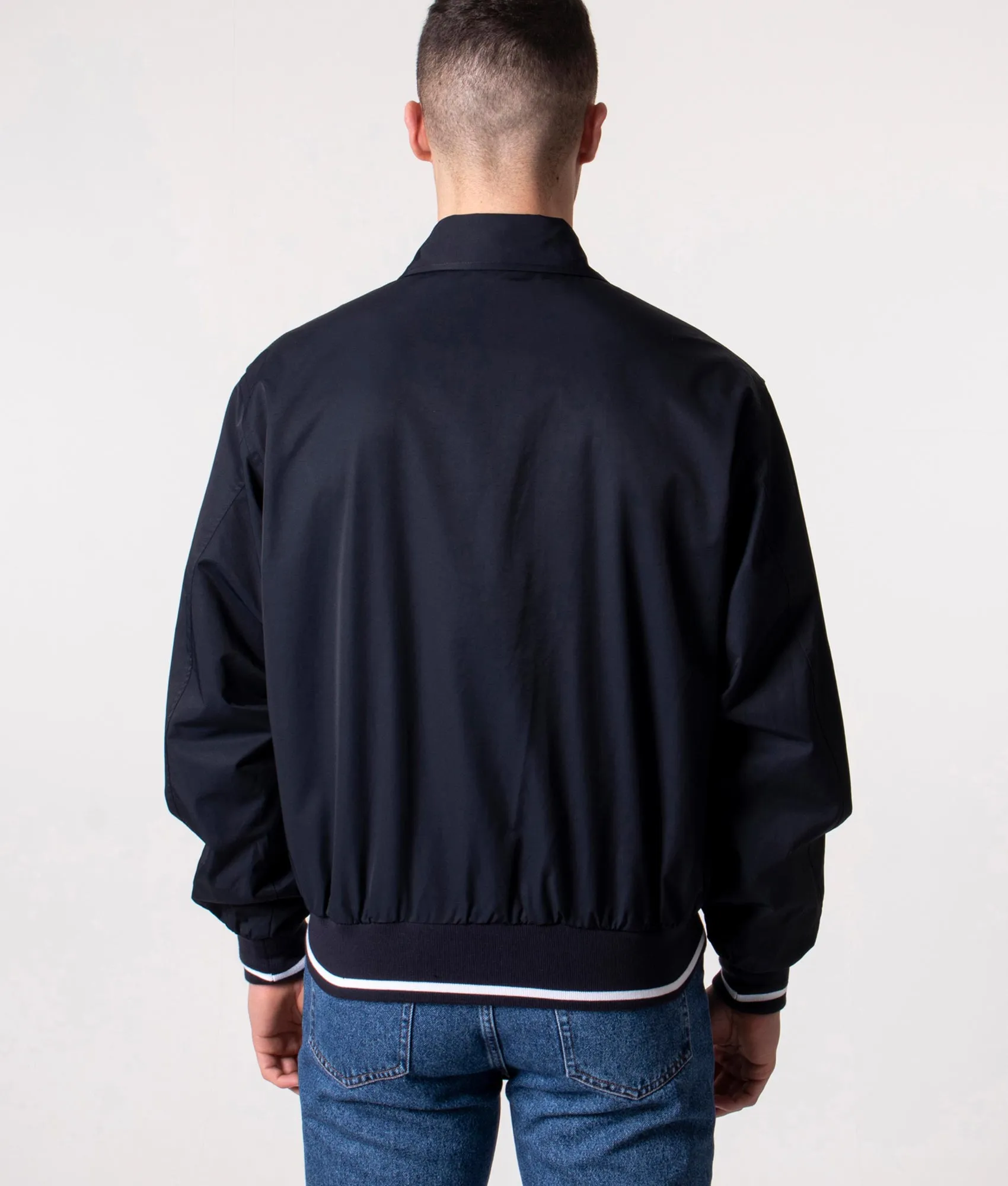 Relaxed Fit Varsity Bomber Jacket