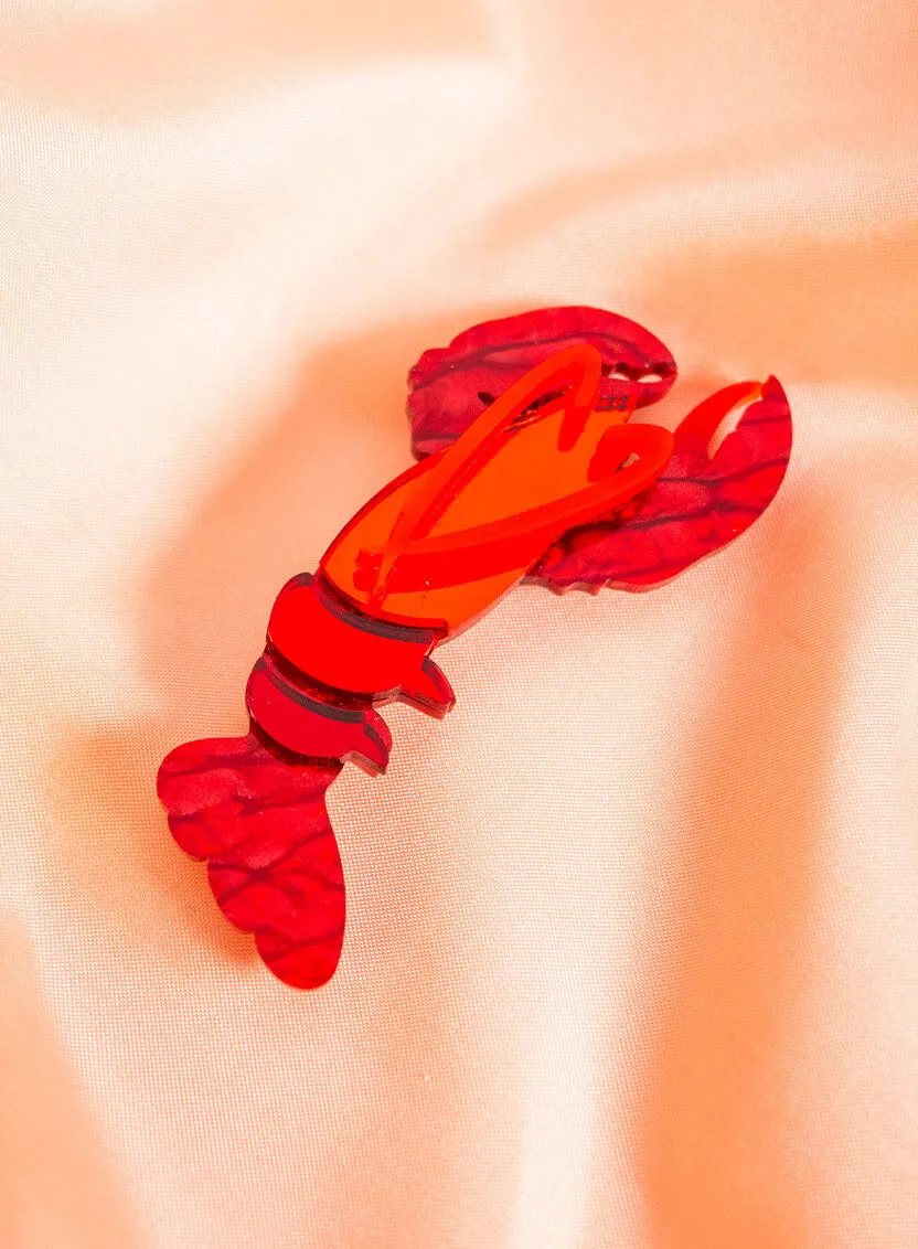 Rock Lobster Brooch