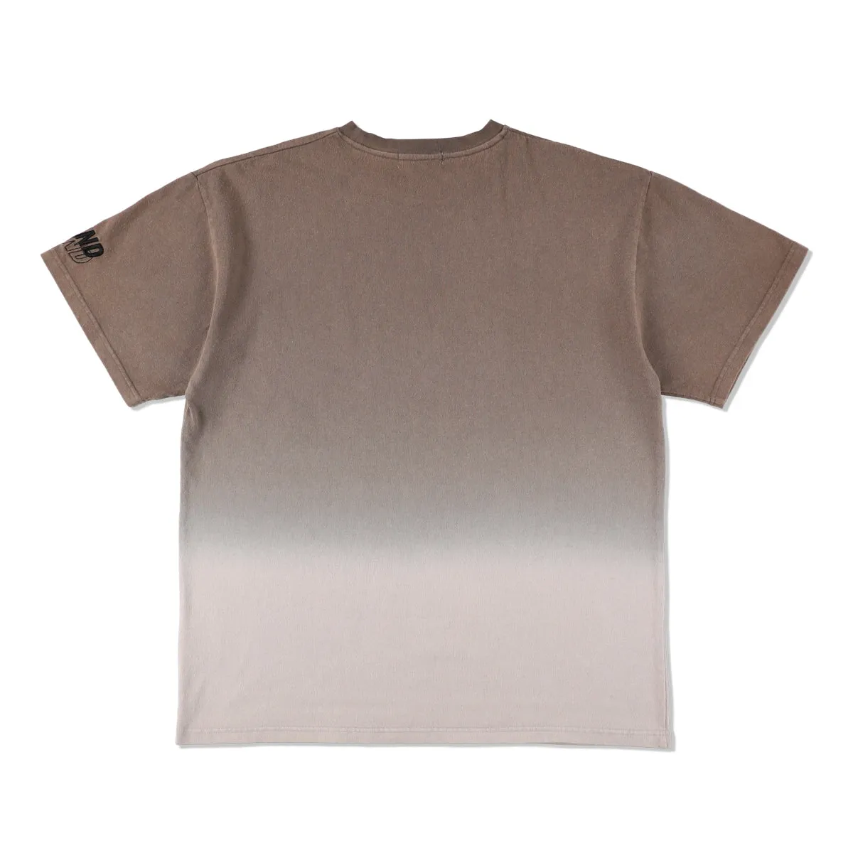 Step_Dye S/S Tee / CHARCOAL