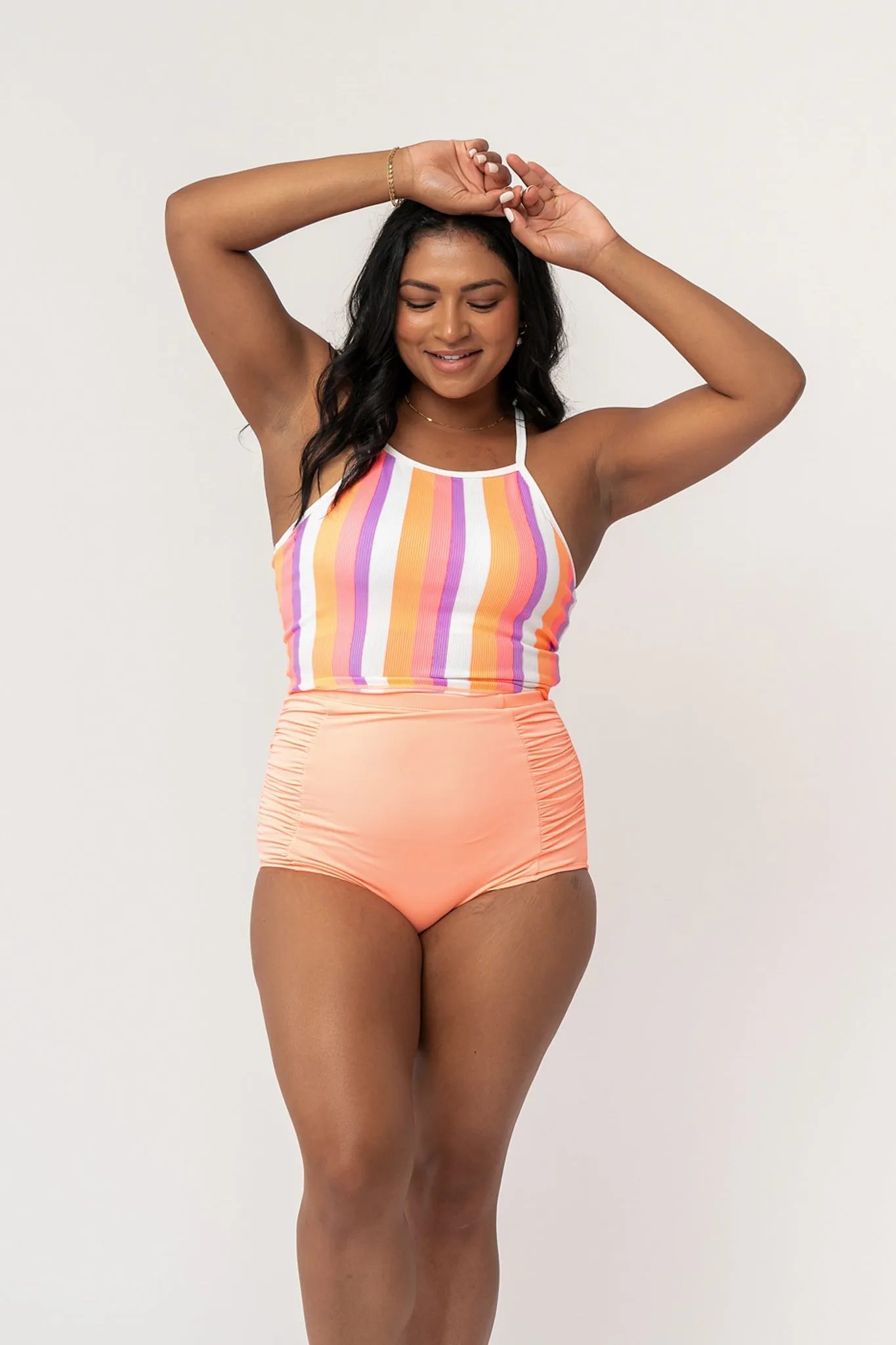 Sun Kissed Top | Sherbet Stripe