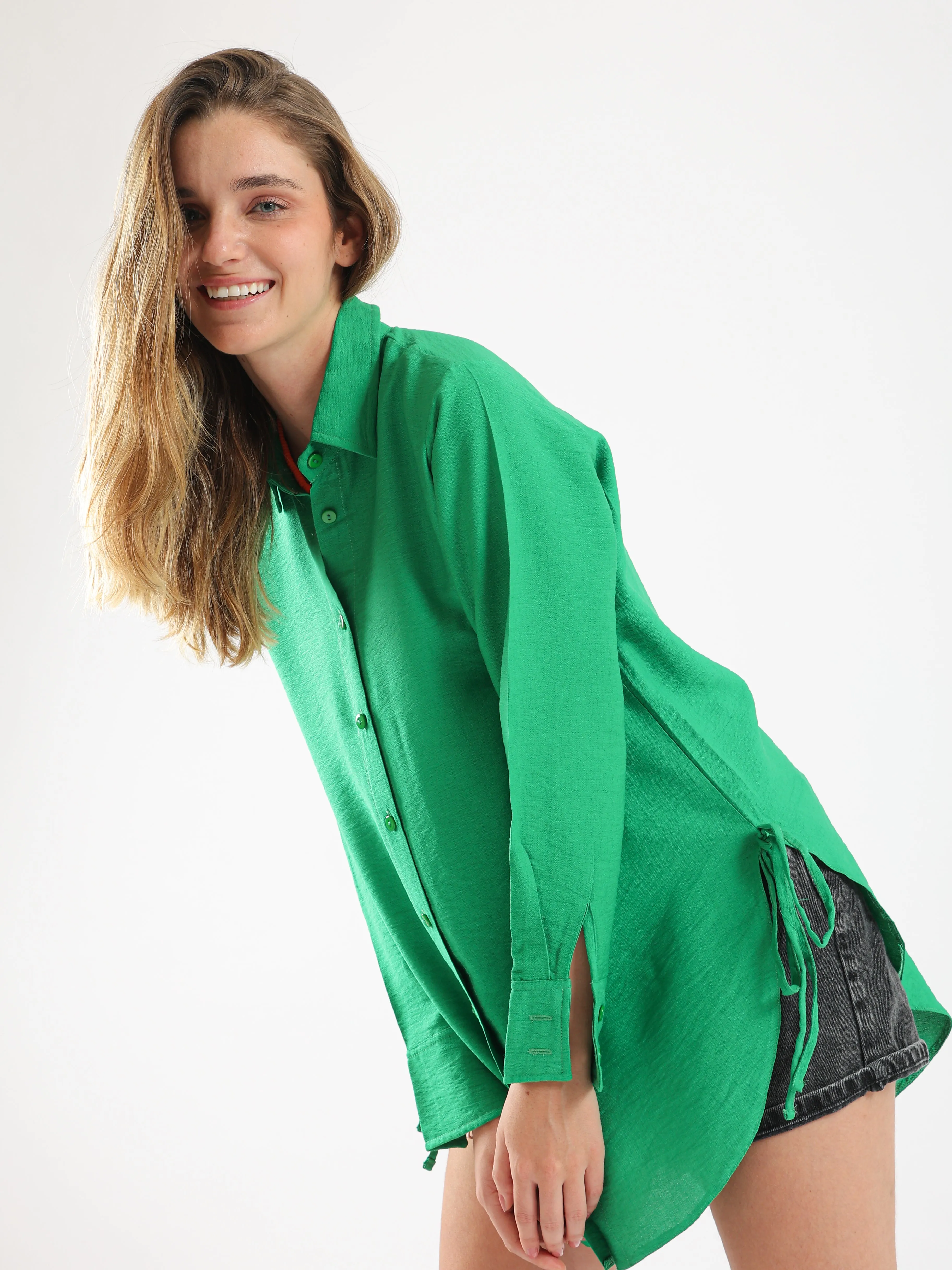 TIE IT UP SHIRT - GREEN