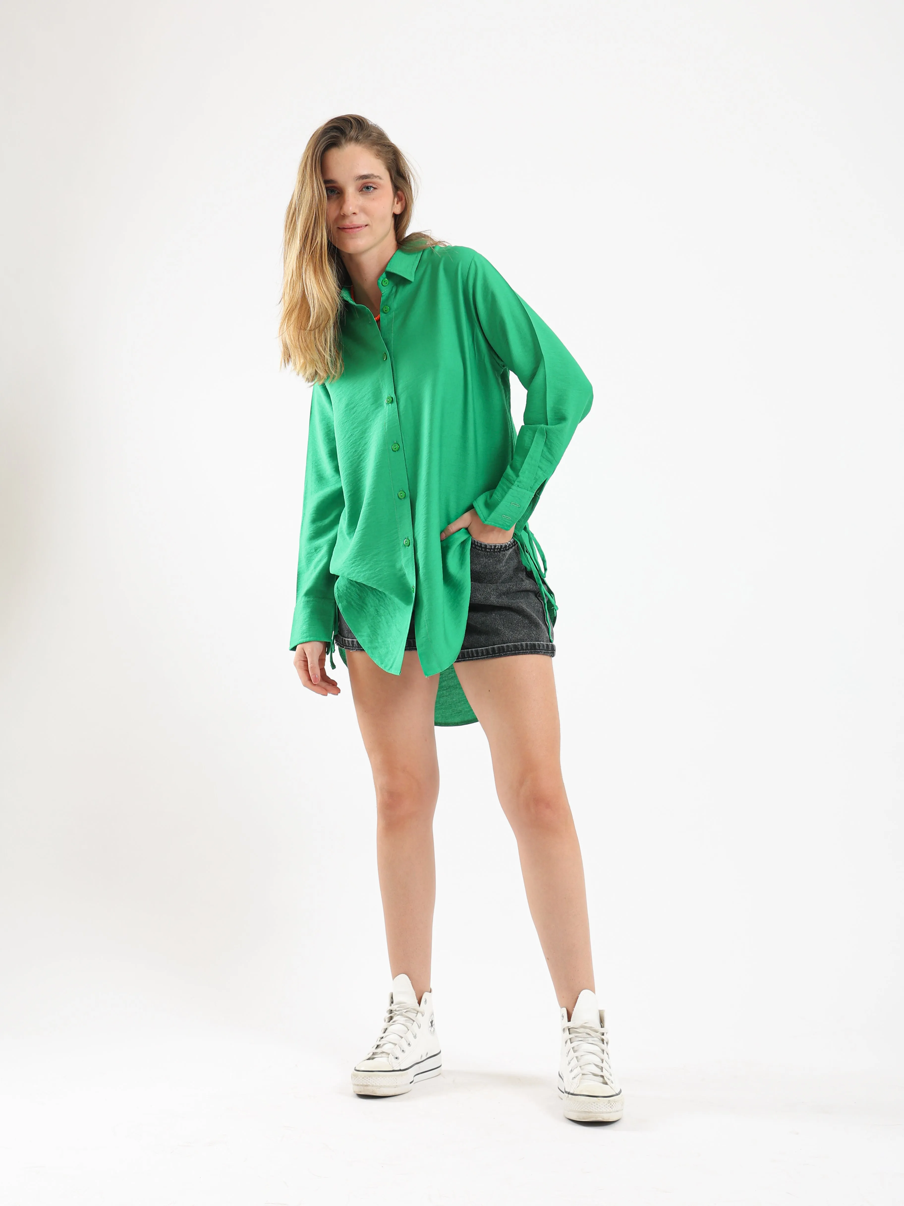 TIE IT UP SHIRT - GREEN