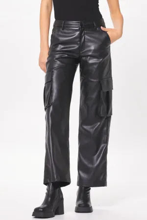 Vintage Havana Leather Cargo Pant