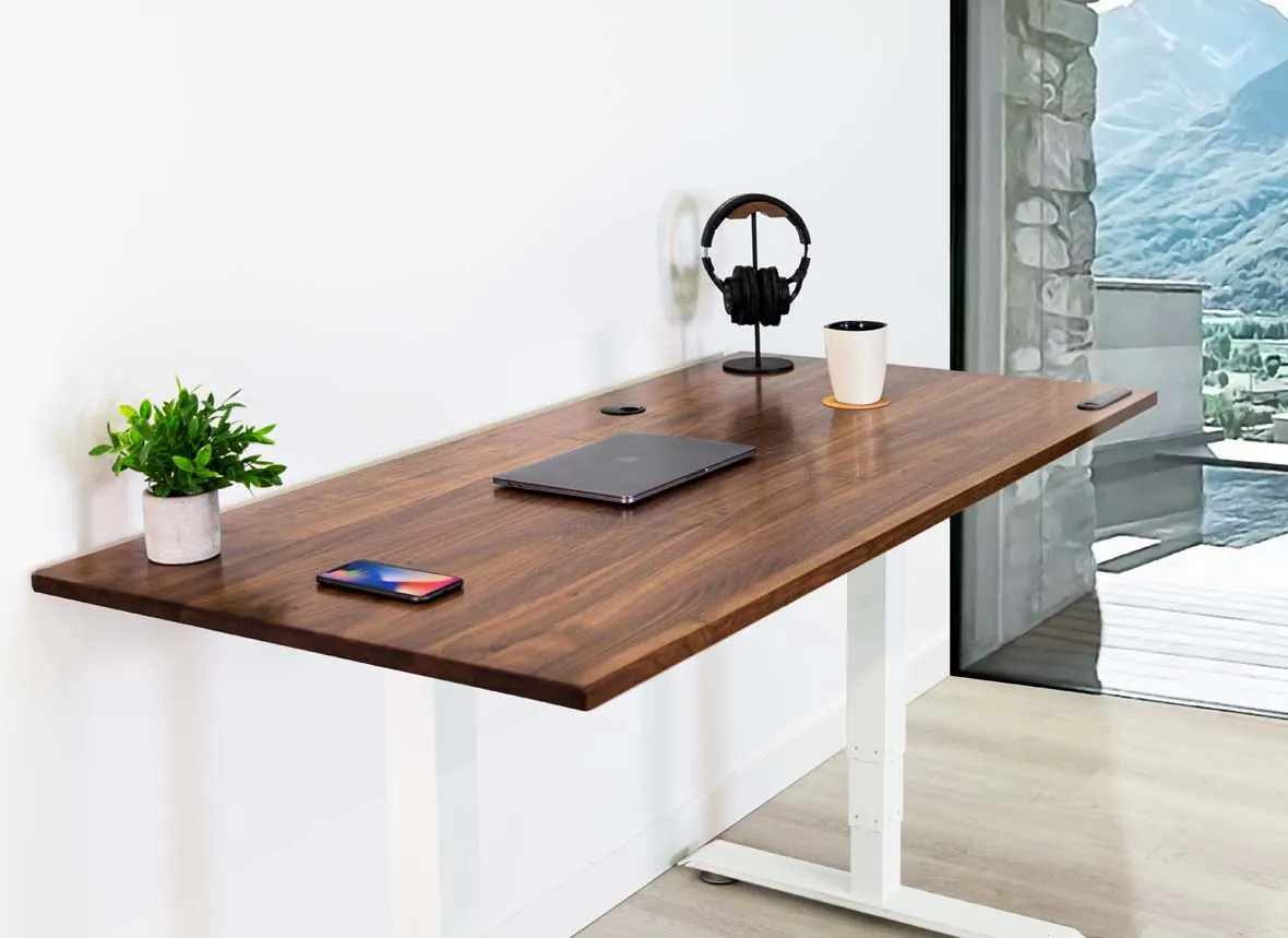 Wildwood Desk - Solid Wood Black